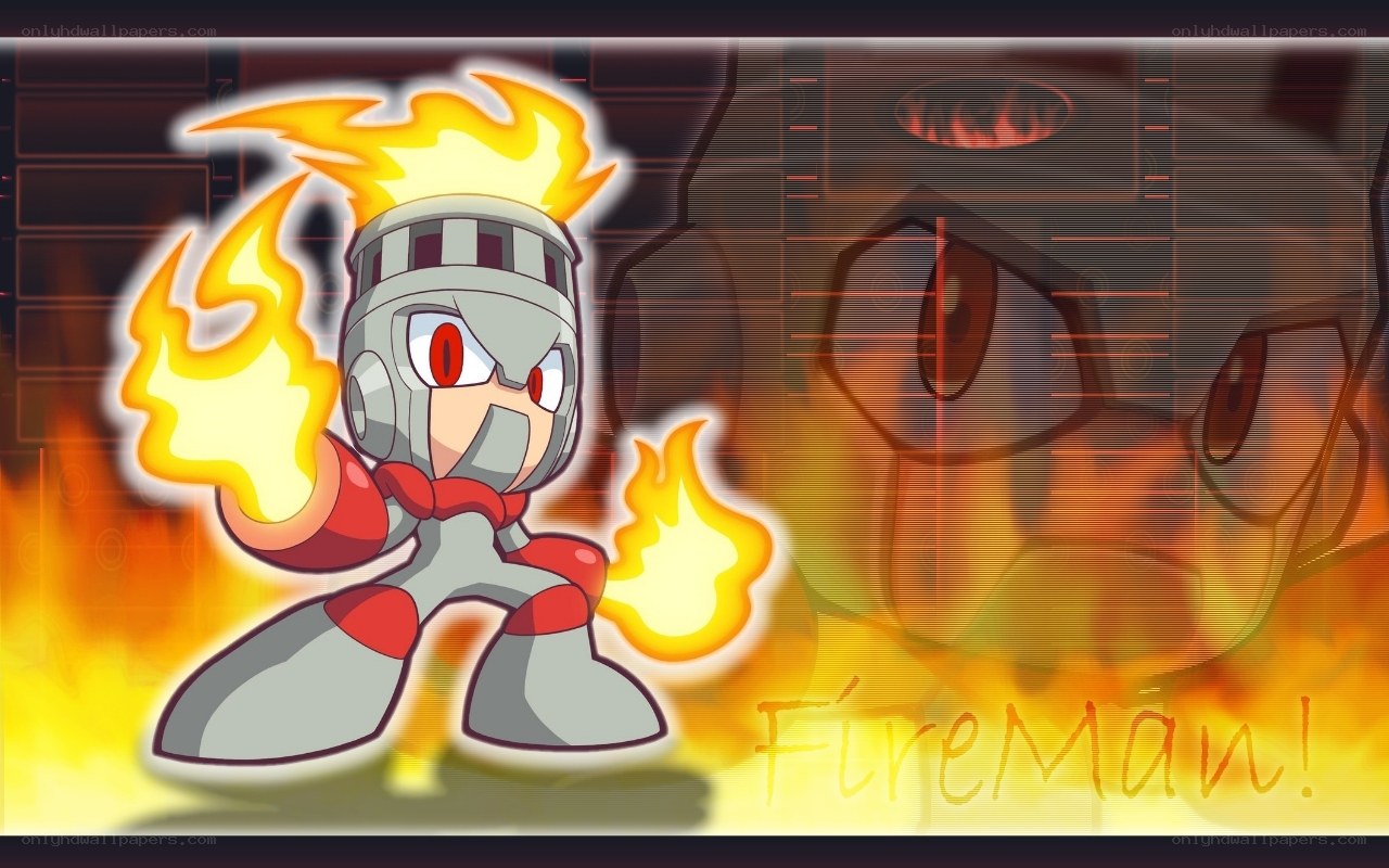 Fire Man character art