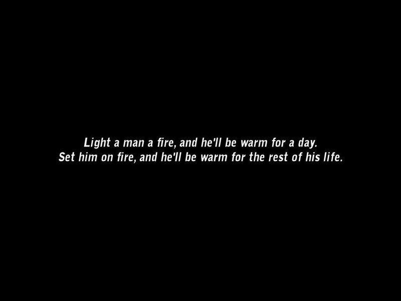 fire metaphor quote