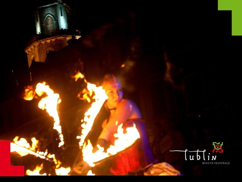 Fire performance at night