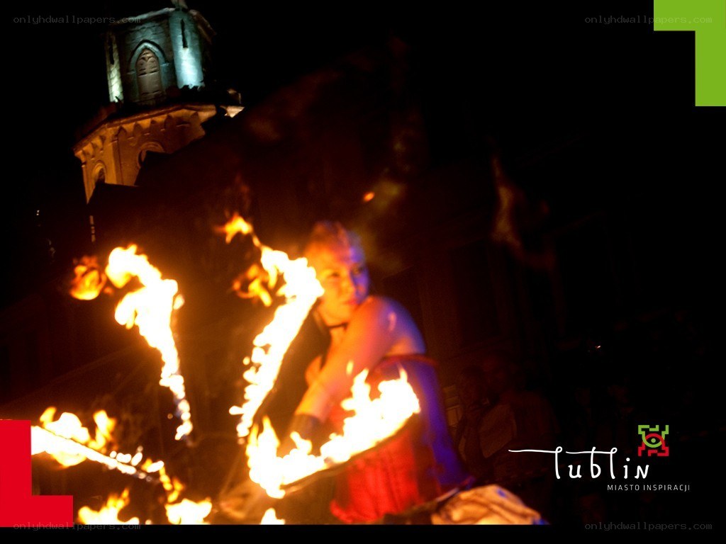 Fire performance at night