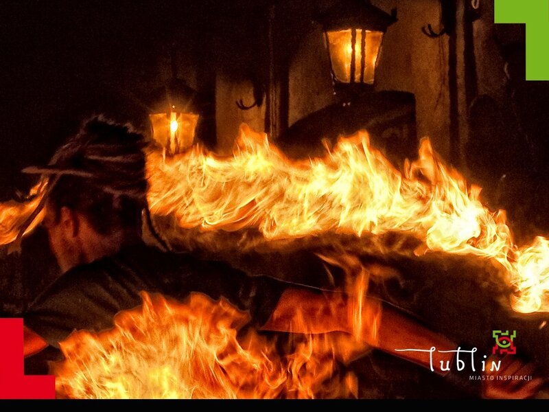 Fire performance at night