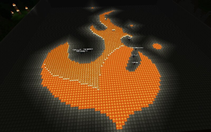 Fire Phoenix Mosaic