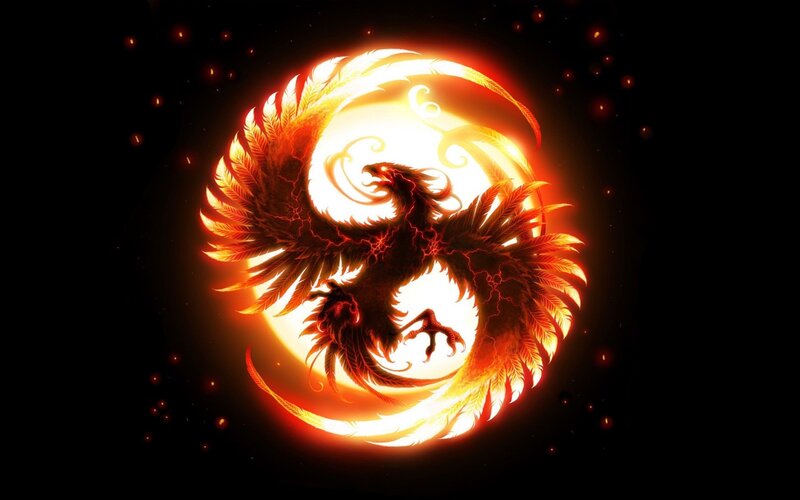 Fire Phoenix — Orange