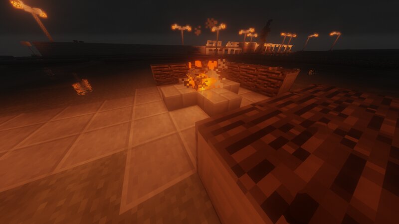 Fire Pit in Minecraft