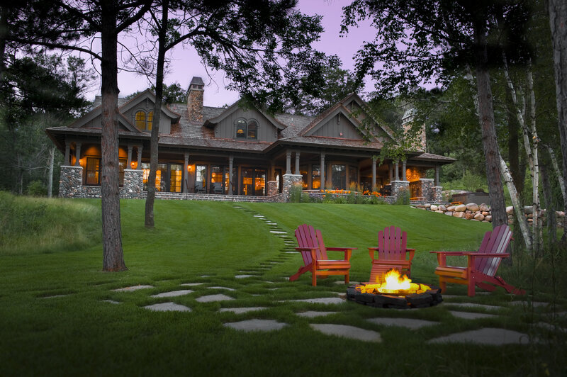 Fire Pit with Chairs