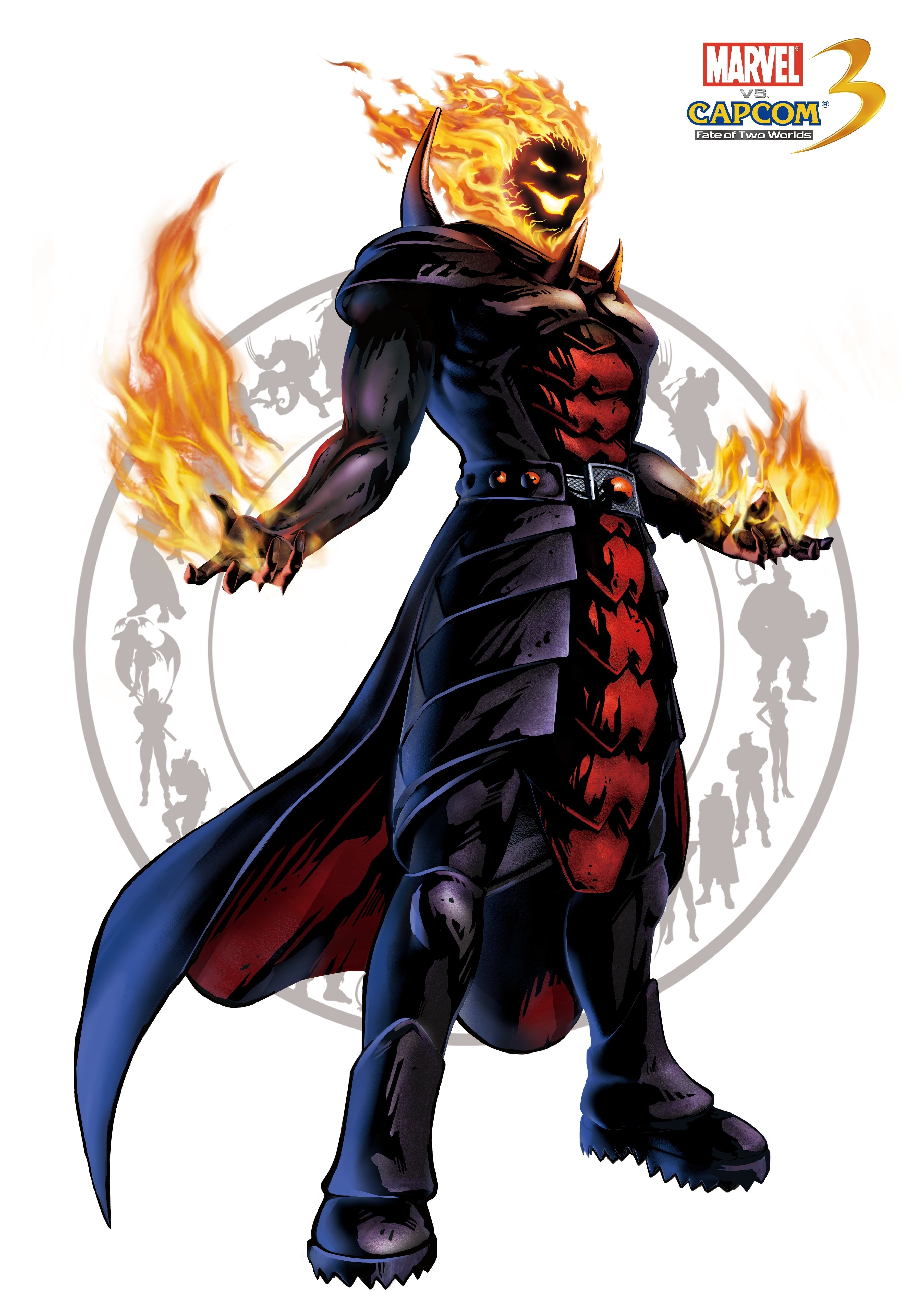 Fire-powered superhero character