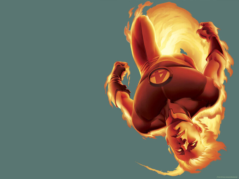 Fire-powered Superhero — Orange