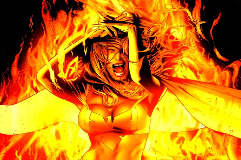 fire-powered superhero