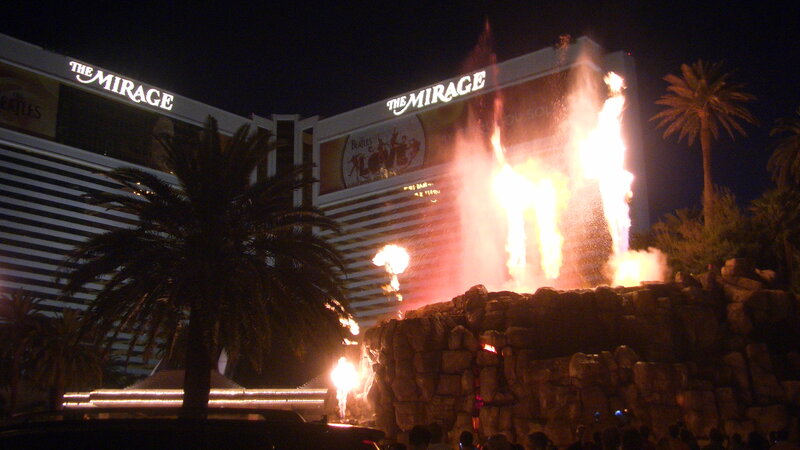 Fire Show at Mirage