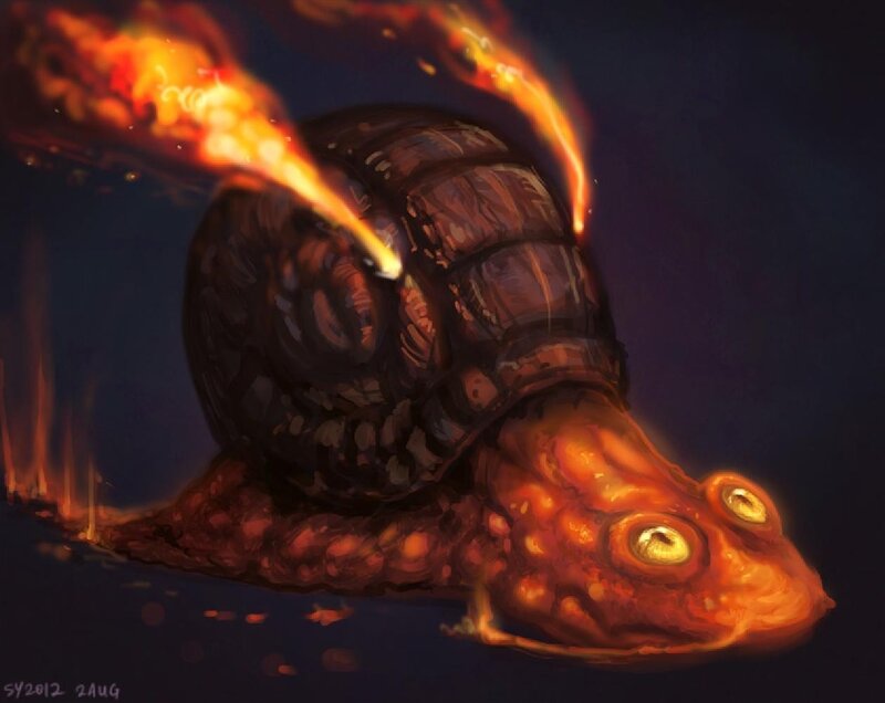 Fire Snail Creature