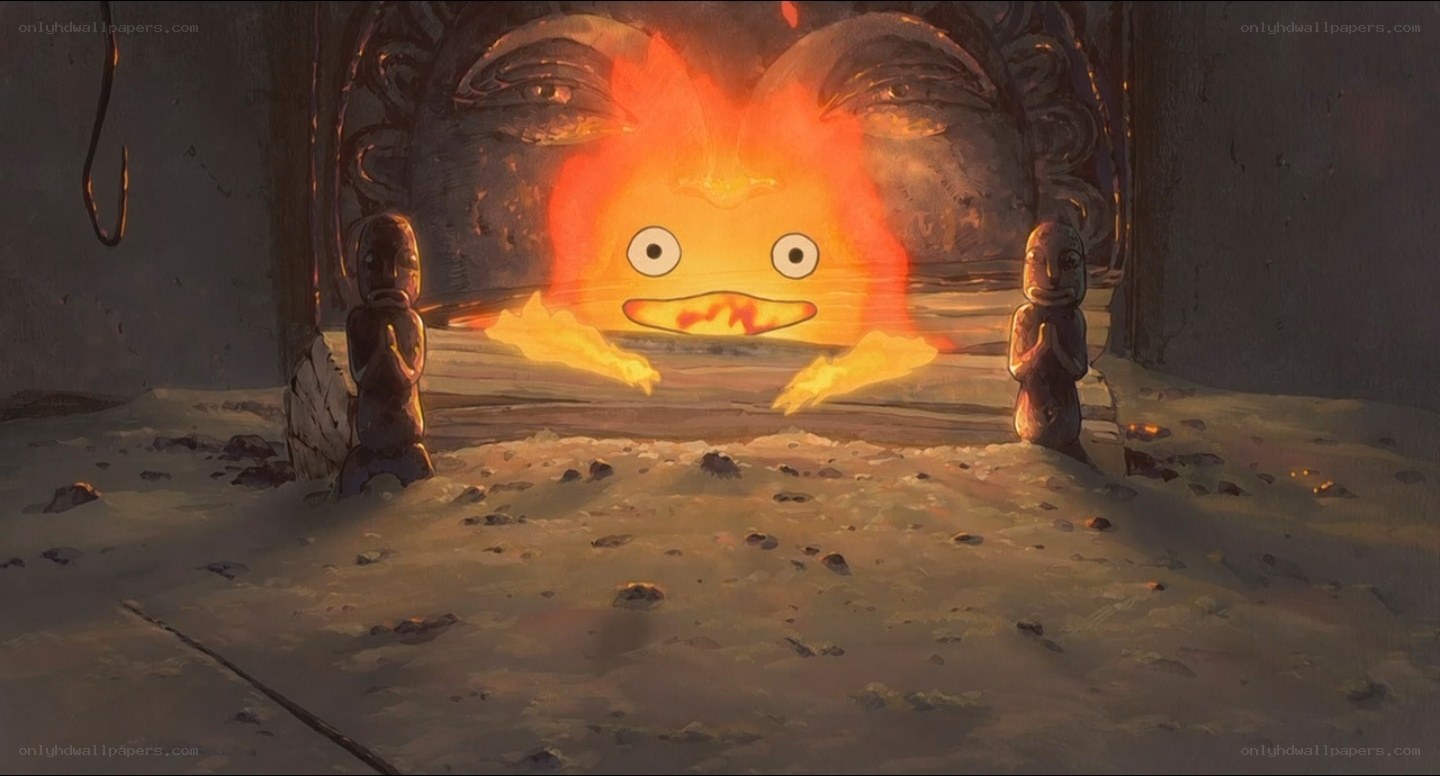 fire spirit in ancient temple