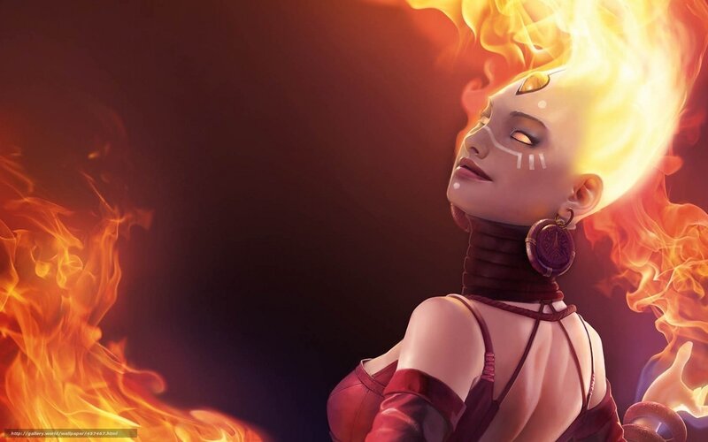 fire spirit woman