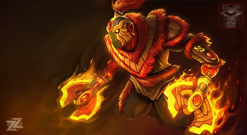 Fire-themed Warrior