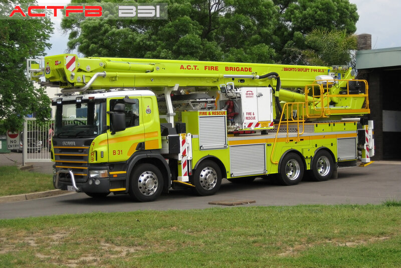 Fire Truck with Ladder