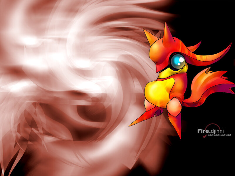 Fire-type Pokémon artwork