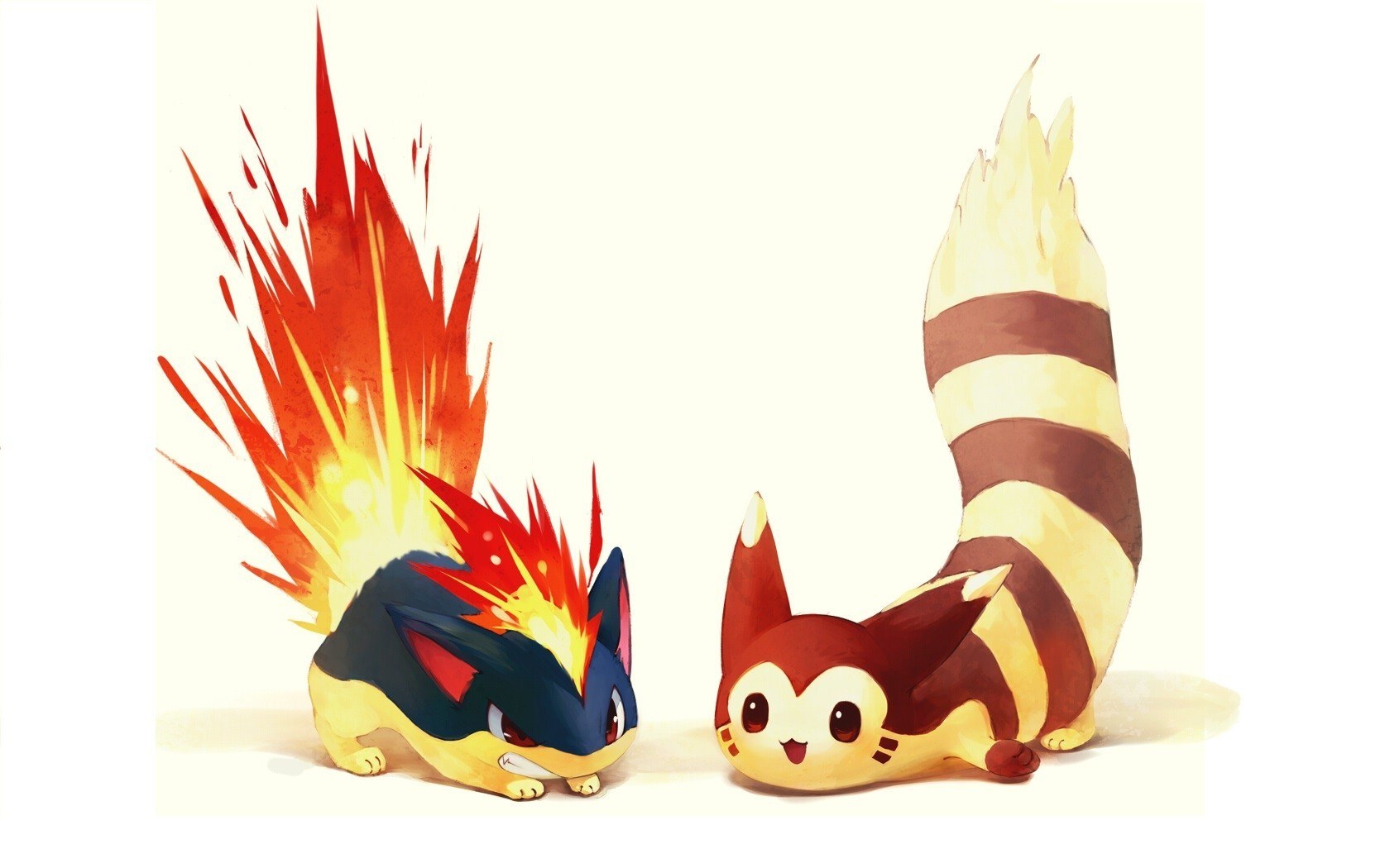 Fire-type Pokémon duo