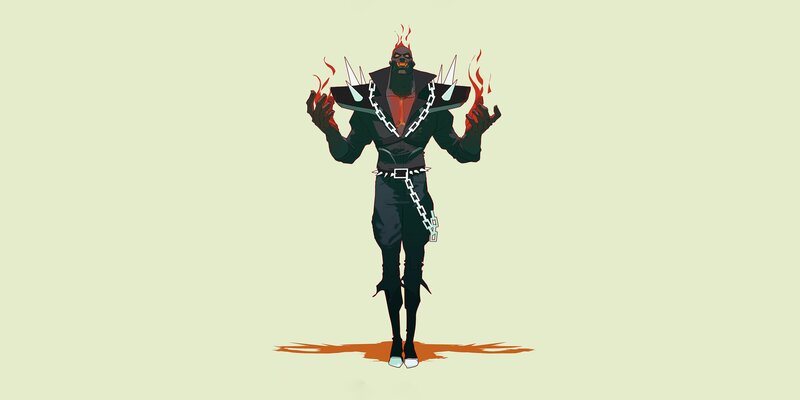 Fire-wielding Character