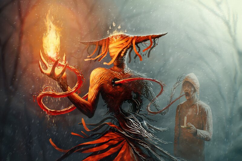 Fire-wielding Creature