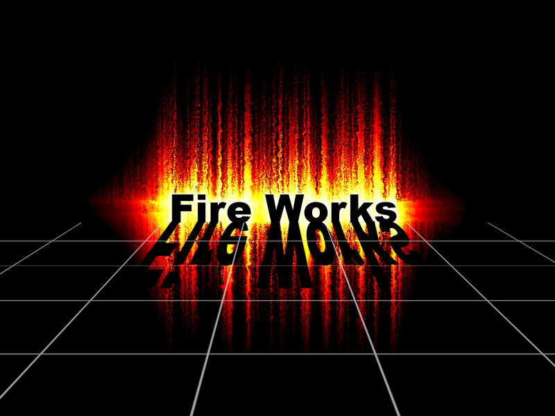 Fire Works title screen
