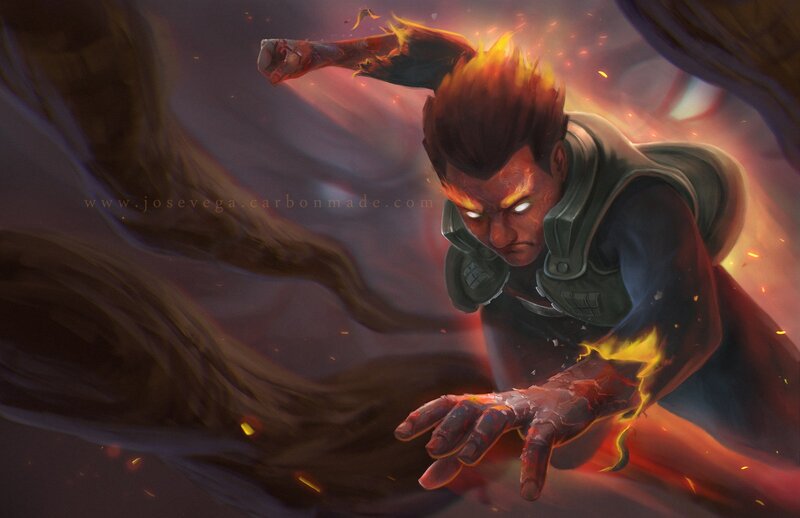 Fire-wreathed Warrior