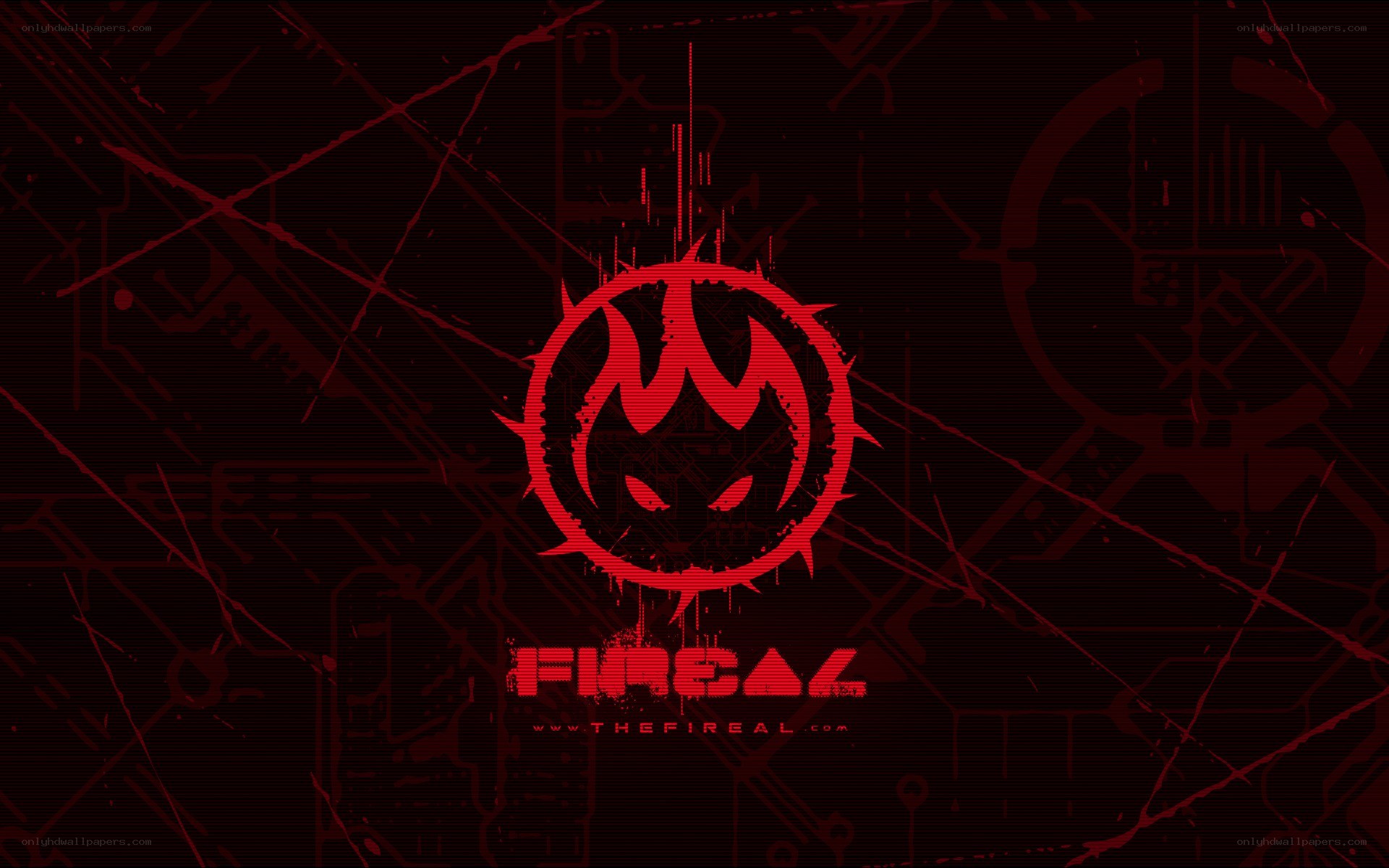 Fireal logo on circuit board