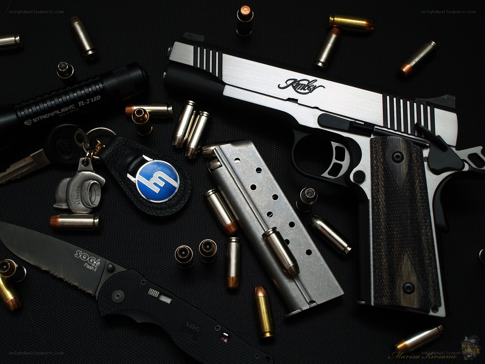Firearms and tactical gear