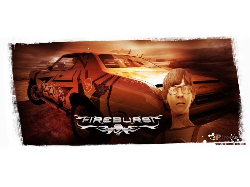 Fireburst game promotional art