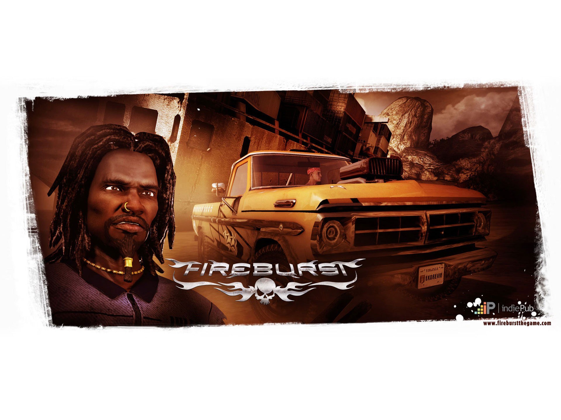 Fireburst game promotional art