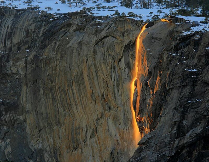 Firefall at Yosemite