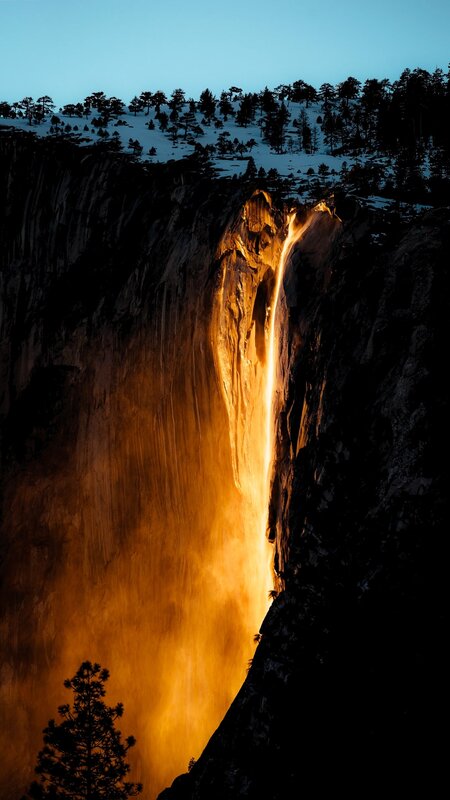 Firefall Waterfall