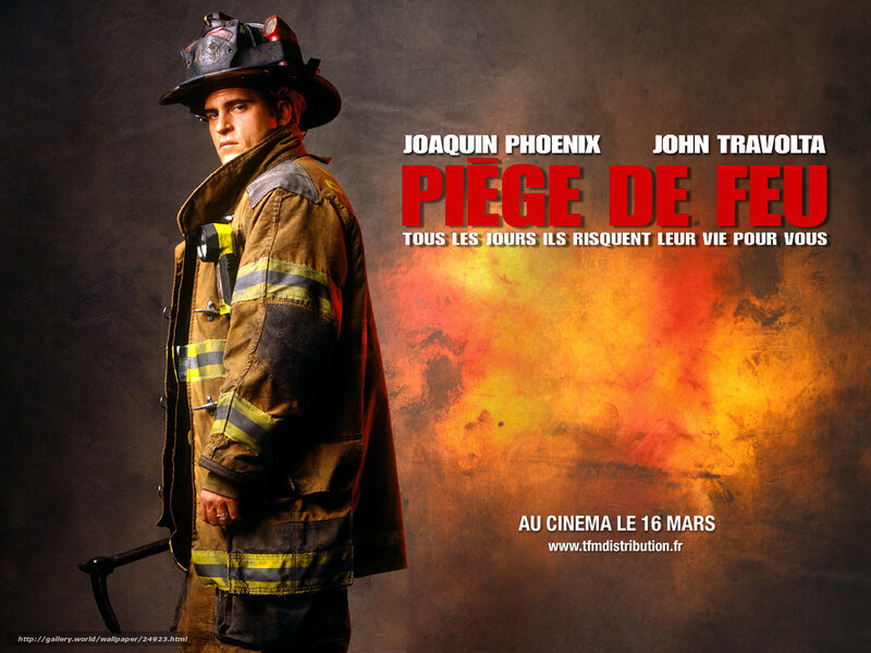 Firefighter in Uniform — Brown