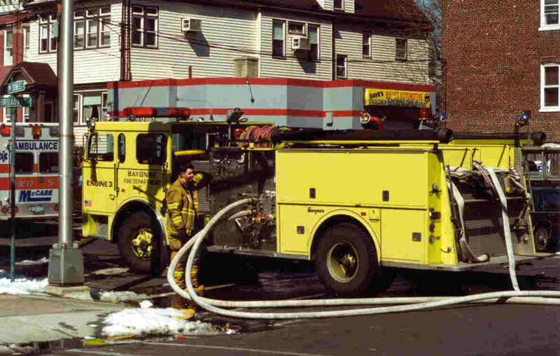 Firefighter with Fire Truck