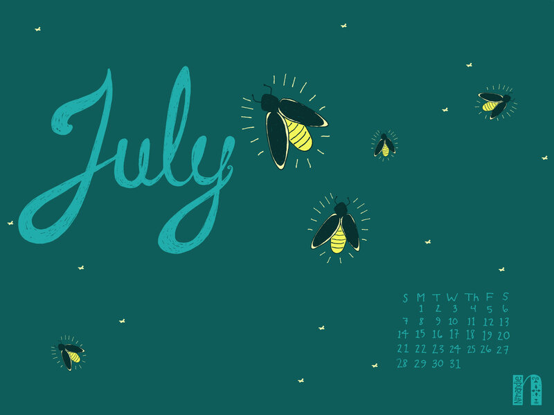 Fireflies in Night