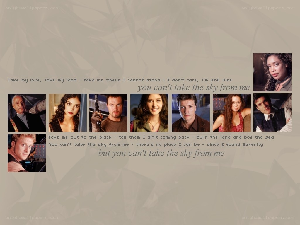Firefly cast collage