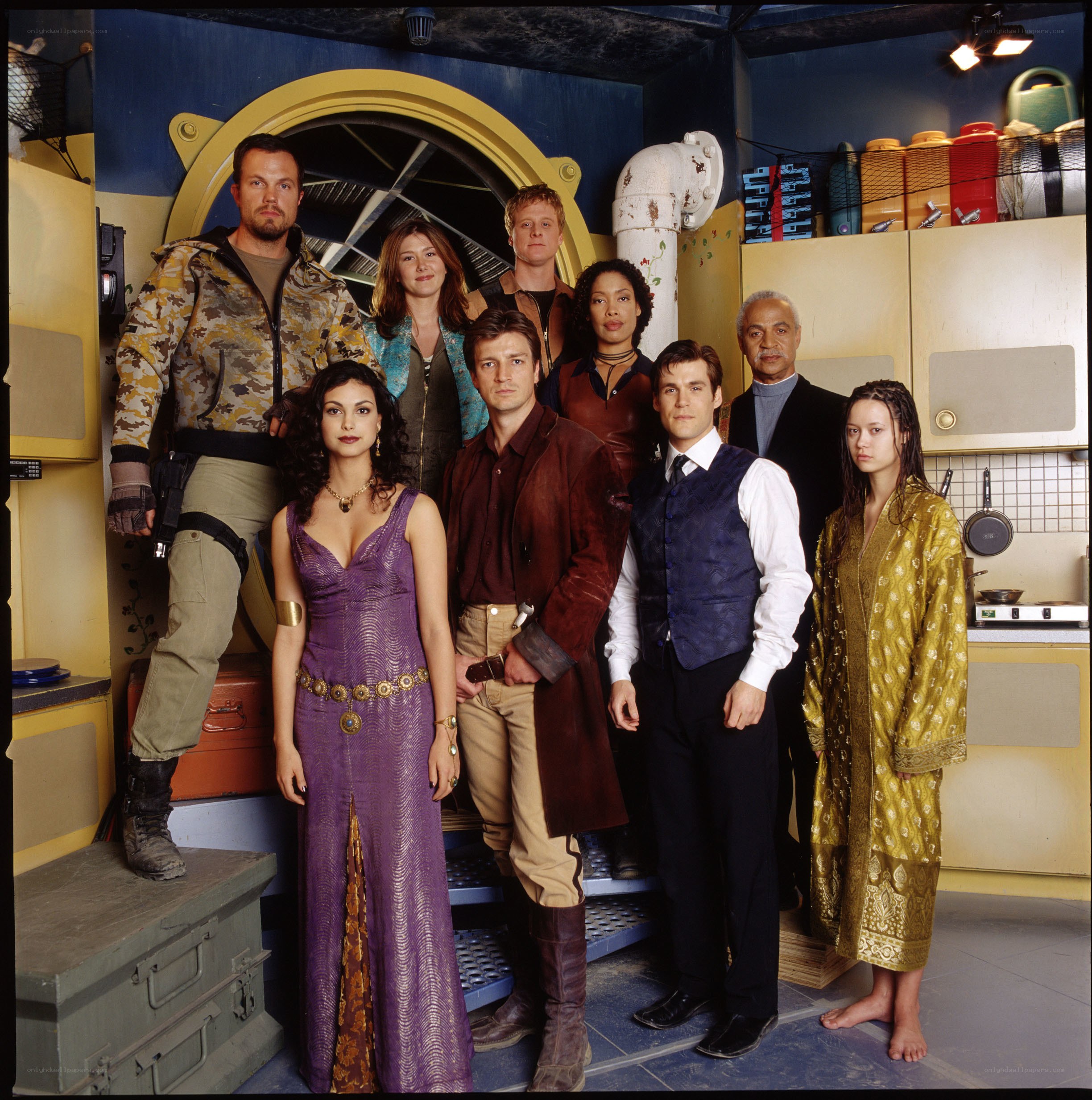 Firefly cast group portrait
