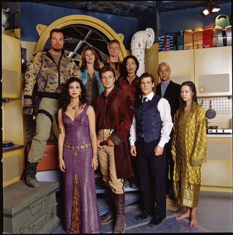 Firefly cast group portrait