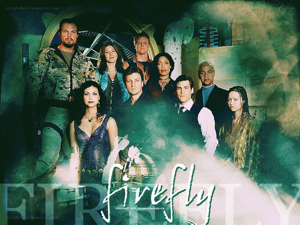 Firefly cast group portrait