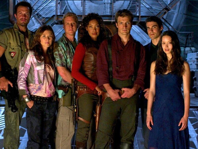 Firefly cast group portrait