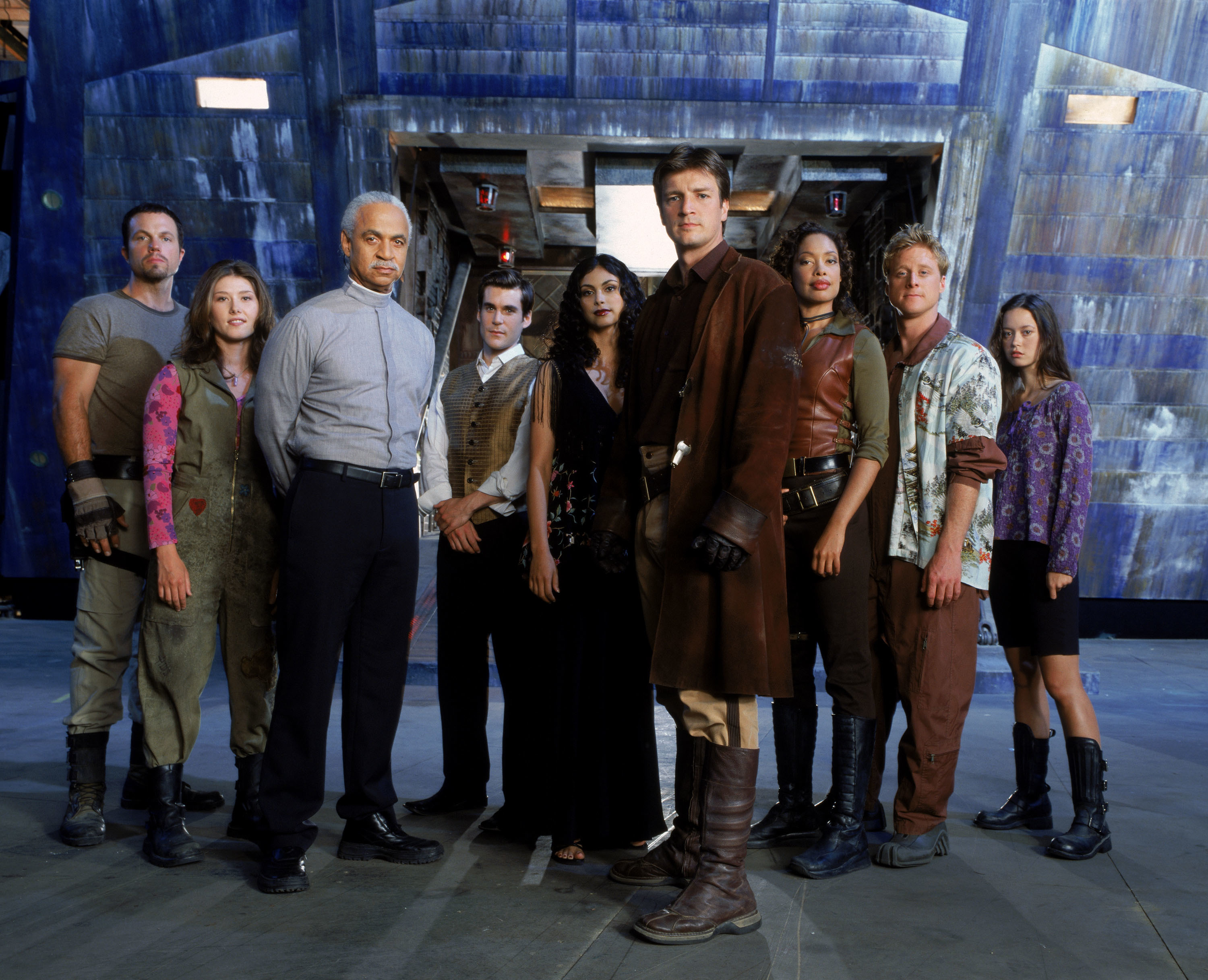 Firefly cast group portrait
