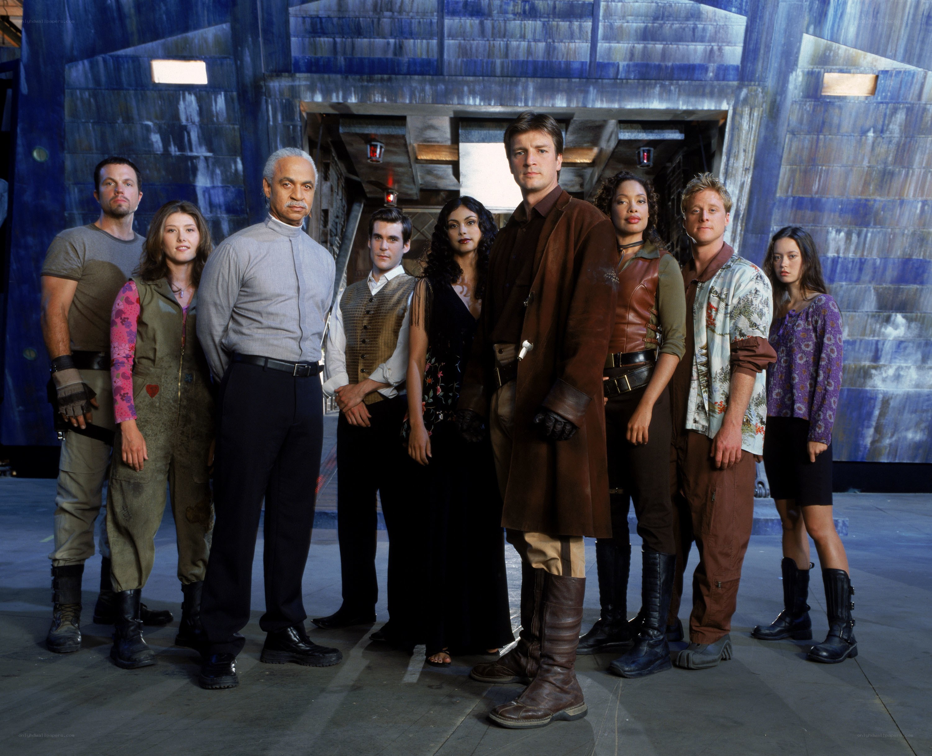 Firefly cast group portrait