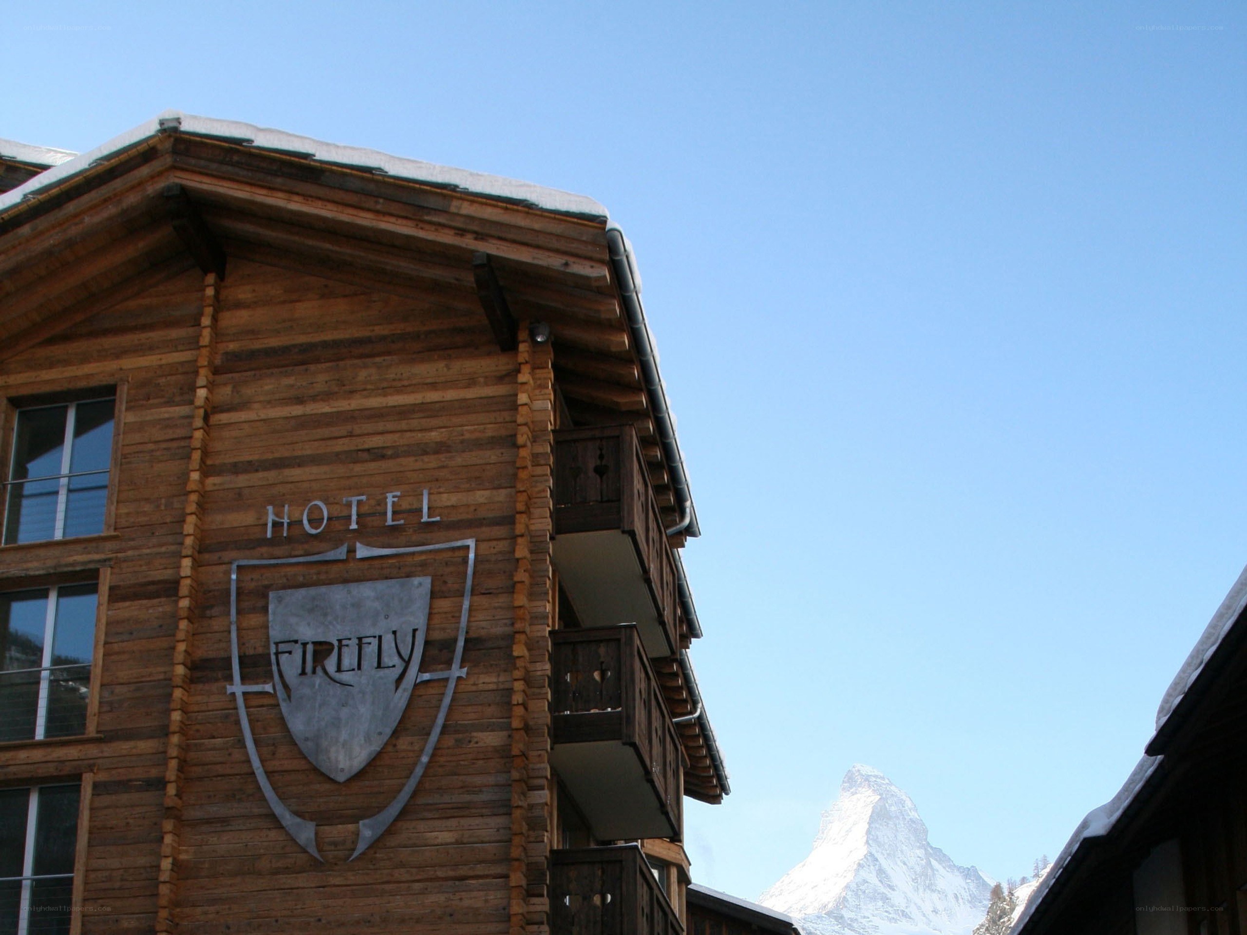 Firefly Hotel with Matterhorn view