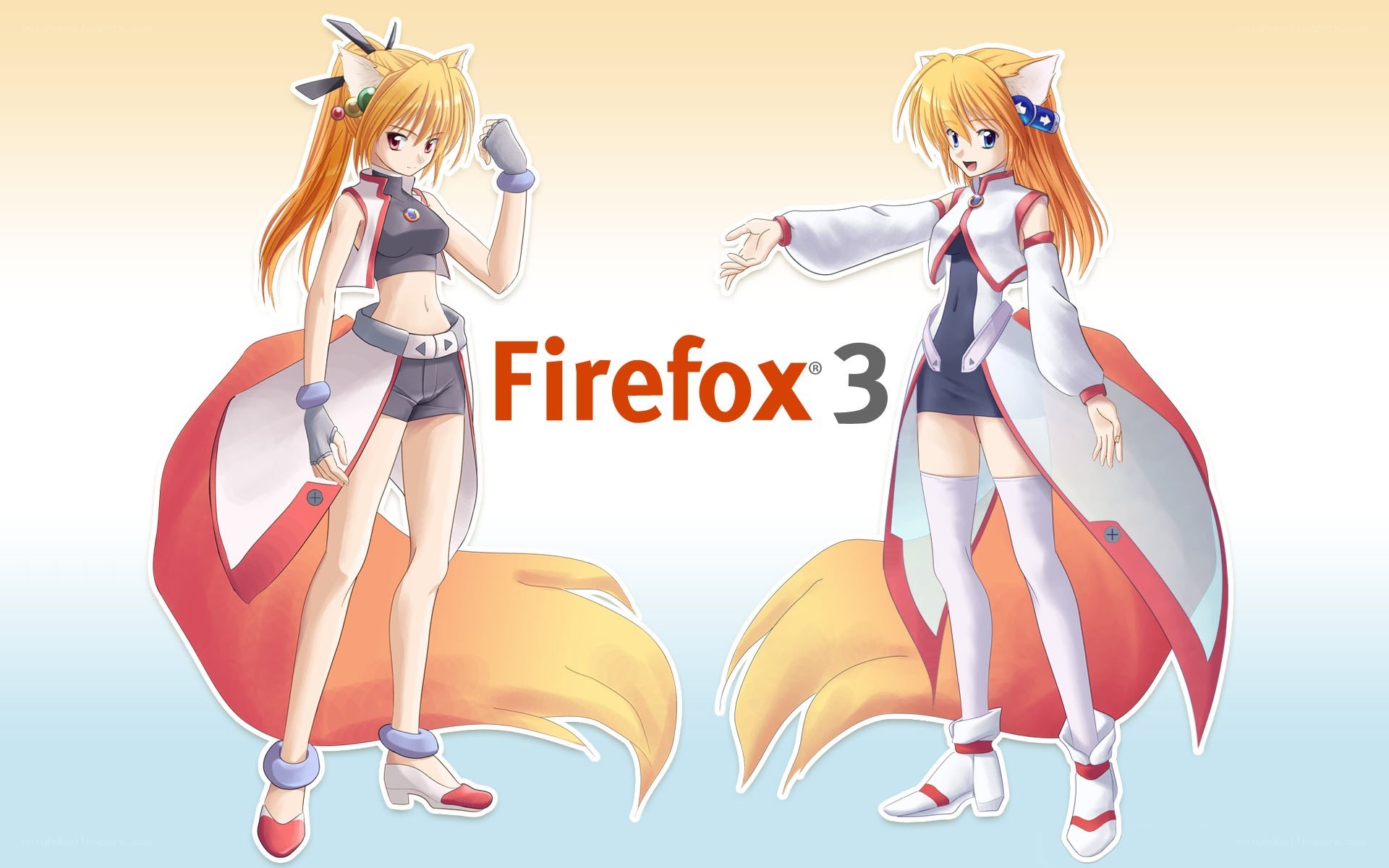Firefox 3 promotional art