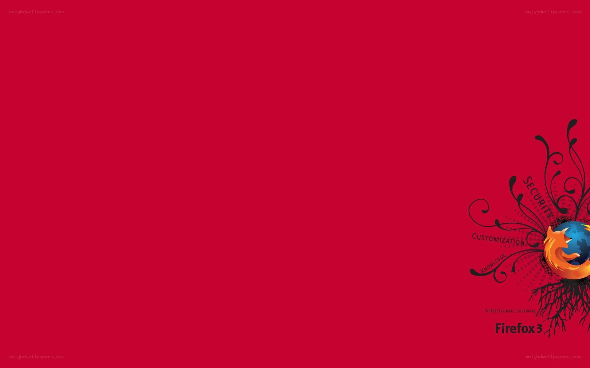 Firefox 3 promotional wallpaper
