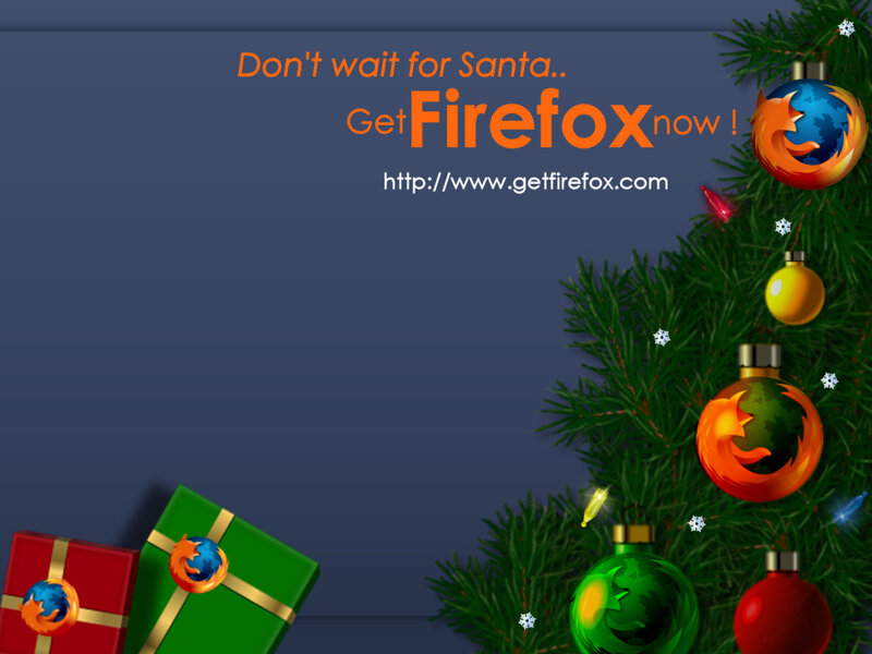 Firefox holiday promotion