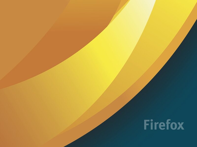 Firefox logo background
