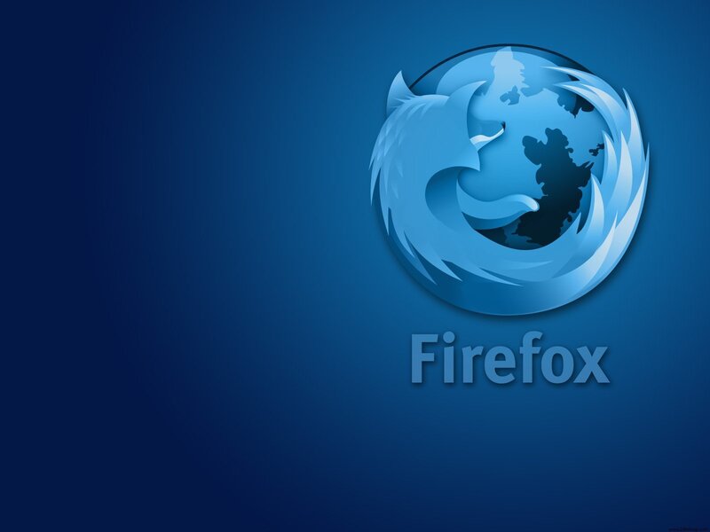 Firefox Logo — Blue, Calm, Digital Art