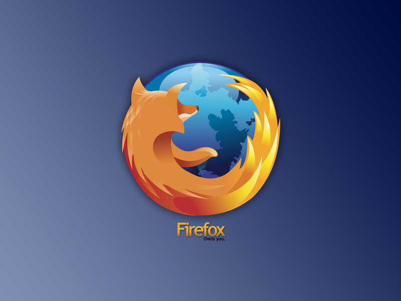 Firefox Logo — Blue, Calm