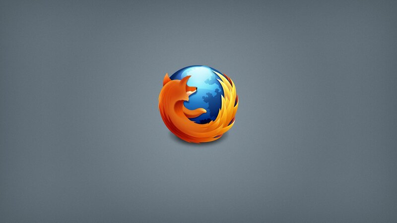 Firefox Logo Icon — Orange, Neutral