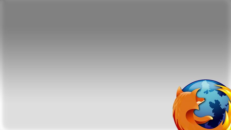 Firefox Logo on Globe — Orange, Neutral, Vector Art