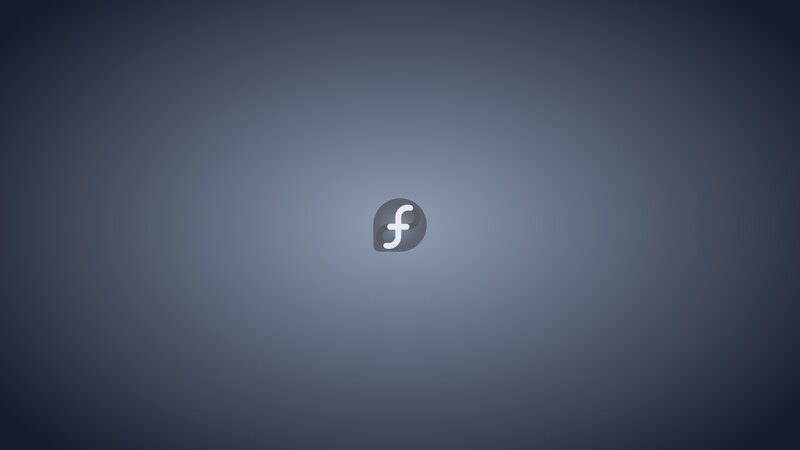 Firefox Logo on Screen — Gray